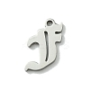 Non-Tarnish 201 Stainless Steel Pendants STAS-B055-01P-F-1