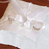 7 Yards Polyester & Chinlon Flower Ribbon OCOR-WH0070-83-7