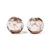 Handmade Gold Sand Lampwork Beads LAMP-N045-01B-01-1