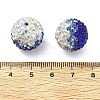 Gradient Color Design Polymer Clay Rhinestone Beads CLAY-NH0001-03F-3