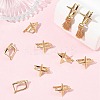SHEGRACE Brass Hoop Earring Findings XGRQ79307-948G-4