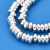 Electroplate Non-magnetic Synthetic Hematite Beads Strands X-G-Q465-29S-3