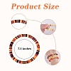 Handmade Polymer Clay Heishi Surfer Stretch Bracelets Set BJEW-SW00099-02-7