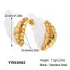 Fashionable Stainless Steel Stud Earrings LS-XS8397-3-2