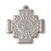 Non-Tarnish 304 Stainless Steel Pendants STAS-Z058-04P-02-1