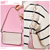 3Pcs 3 Styles Moon Star Heart Alloy Enamel Link Bag Extension Chains AJEW-GA0008-26A-3