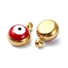 Ion Plating(IP) Real 18K Gold Plated 201 Stainless Steel Charms STAS-L024-020G-3