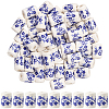 50Pcs Handmade Porcelain Beads PORC-PA0001-56A-1