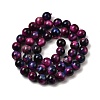 Natural Tiger Eye Beads Strands G-F561-6mm-B09-4