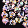 Resin Cabochons CRES-Q208-06B-1