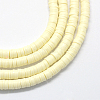 Handmade Polymer Clay Beads CLAY-R067-6.0mm-A21-1