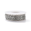 Tarnish Resistant 304 Stainless Steel Cable Chains CHS-C002-03P-04-3