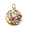 Brass Pendants KK-CBA867D-01G-A-1