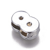 Alloy Rhinestone Slide Charms PALLOY-WH0065-28H-2