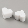 Heart Food Grade Eco-Friendly Silicone Beads LS-SIL-WH0013-56A-2