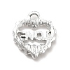 Alloy Rhinestone Pendants ALRI-C007-11P-3