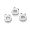 Tarnish Resistant 304 Stainless Steel Pendants STAS-A045-23P-1