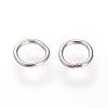 304 Stainless Steel Closed Jump Rings STAS-S066-16-4mm-2