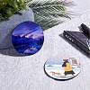 Rubber Coasters AJEW-SZ0001-85-7