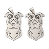 Non-Tarnish 201 Stainless Steel Pendants STAS-Q245-03P-1