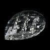 Transparent Glass Pendants GLAA-R223-03J-3