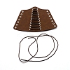 Adjustable Imitation Leather Waxed Cord Bracelets BJEW-WH0012-03A-3