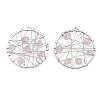201 Stainless Steel Pendants STAS-S057-42-1