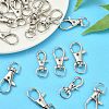Alloy Swivel Lobster Claw Clasps FIND-YW0004-26C-4