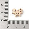 Brass Micro Pave Cubic Zirconia Pendants KK-K297-25G-02-3