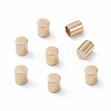 201 Stainless Steel Cord Ends STAS-G288-01B-G-2