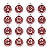 Platinum Plated Alloy Enamel Charms ENAM-S118-03G-P-2