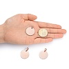 Ion Plating(IP) 304 Stainless Steel Pendants STAS-I311-05A-RG-5