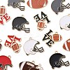 16Pcs 8 Style Alloy Enamel Pendants ENAM-CJ0005-79-3