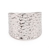 304 Stainless Steel Open Cuff Ring RJEW-C025-27P-3