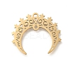 201 Stainless Steel Pendants STAS-R132-04G-1