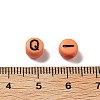 Opaque Acrylic Beads OACR-R005-02C-3