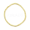 Synthetic Hematite Round Beaded Stretch Bracelet BJEW-TAC0005-01G-02-1