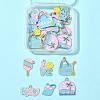24Pcs 12 Styles Alloy Enamel Pendants ENAM-FS0003-68-6