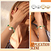 80Pcs 2 Colors 304 Stainless Steel Spacer Beads STAS-BBC0004-30-5
