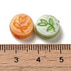 Opaque Acrylic Beads OACR-E039-25-3