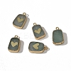 Natural Green Aventurine Pendants PW-WGDB12E-02-1
