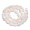 Natural Baroque Pearl Keshi Pearl Beads Strands X1-PEAR-S020-F10-02-4