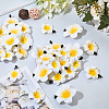 30Pcs 3 Styles Foam Artificial Frangipani Flower Aligator Hair Clips PHAR-SP0001-23B-4