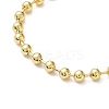 Rack Plating Brass Ball Chain Bracelets for Women LS-BJEW-G676-01B-G-2