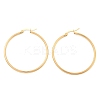Ion Plating(IP) 304 Stainless Steel Hoop Earrings EJEW-N0016-11G-G-4