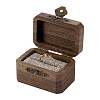 Rectangle Wood Championship Rings Display Boxes CON-WH0089-120-1