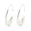 Brass Dangle Earrings EJEW-Q787-01P-1