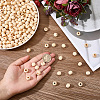 Unfinished Natural Wood European Beads WOOD-PH0009-04E-3