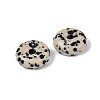 Natural Dalmatian Jasper Pendants G-Q601-30A-03-2