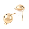 SHEGRACE Brass Stud Earring Findings XGRQ64085-867G-2
